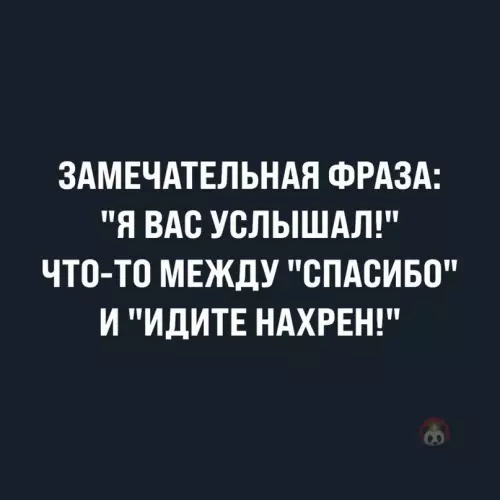 Картинка №49653 Универсальная фраза, согласны?